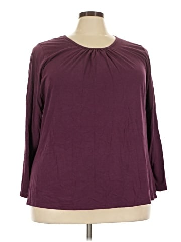 Just My Size 3/4 Sleeve T-Shirt (view 1)