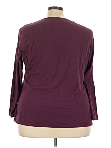 Just My Size 3/4 Sleeve T-Shirt (view 2)
