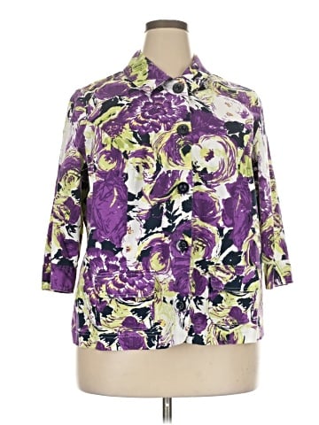 Cj Banks 3/4 Sleeve Blouse (view 1)