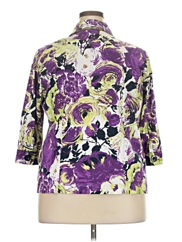 Cj Banks 3/4 Sleeve Blouse (view 2)