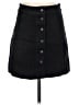 J.Crew Solid Black Casual Skirt Size 0 - photo 1