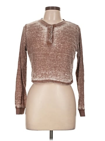 Self Esteem Long Sleeve Henley (view 1)