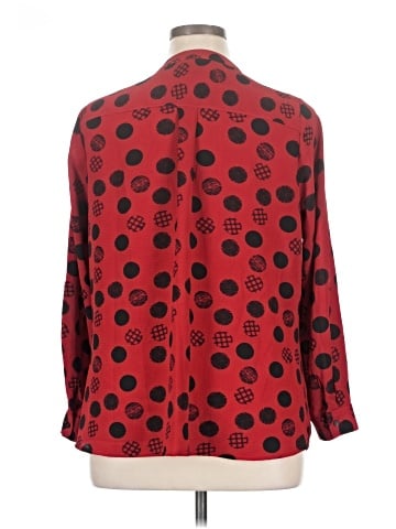 Notations Long Sleeve Blouse (view 2)