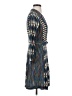 BCBGMAXAZRIA Chevron-herringbone Blue Cocktail Dress Size XS - photo 4