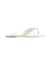 Unisa Ivory Flip Flops Size 8 1/2 - photo 1