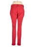 Express Solid Red Casual Pants Size 10 - photo 2
