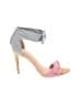BCBGeneration Stripes White Sandals Size 9 - photo 1