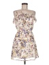 Mossimo Supply Co. 100% Polyester Floral Ivory Cocktail Dress Size M - photo 1