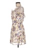 Mossimo Supply Co. 100% Polyester Floral Ivory Cocktail Dress Size M - photo 5