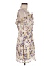 Mossimo Supply Co. 100% Polyester Floral Ivory Cocktail Dress Size M - photo 4