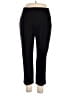 St. John Solid Black Casual Pants Size 14 - photo 1