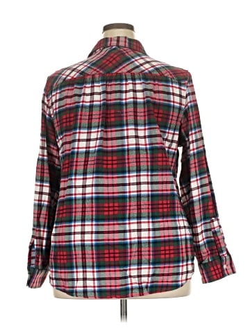 Lands' End Long Sleeve Button-Down Shirt (view 2)