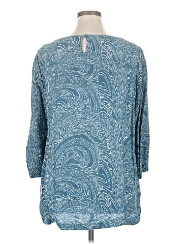 Soft Surroundings 3/4 Sleeve Blouse (view 2)