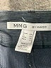 MNG Solid Black Dress Pants Size 12 - photo 7