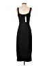 Good Luck Gem Solid Black Cocktail Dress Size S - photo 2