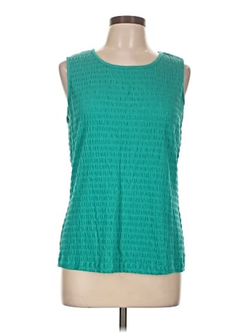 Norm Thompson Sleeveless Blouse (view 1)