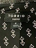 Torrid 100% Polyester Black 3/4 Sleeve Blouse Size 4X Plus (4) - photo 7
