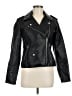 Topshop 100% Polyurethane Black Jacket Size 6 - photo 1