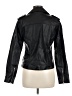 Topshop 100% Polyurethane Black Jacket Size 6 - photo 2