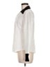 Essentials by Milano 100% Polyester Color Block Ivory Long Sleeve Blouse Size M - photo 5