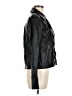 Topshop 100% Polyurethane Black Jacket Size 6 - photo 4