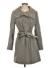 H&M Gray Trenchcoat Size 4 - photo 1