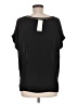 Appraisal 100% Polyester Black Short Sleeve Blouse Size M - photo 2