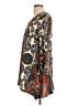 Win Win Paisley Brown Casual Dress Size L - photo 5