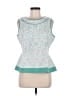 Appraisal Teal Sleeveless Blouse Size M - photo 1