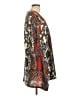 Win Win Paisley Brown Casual Dress Size L - photo 4