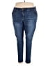 Democracy Solid Blue Jeans Size 24 - photo 1
