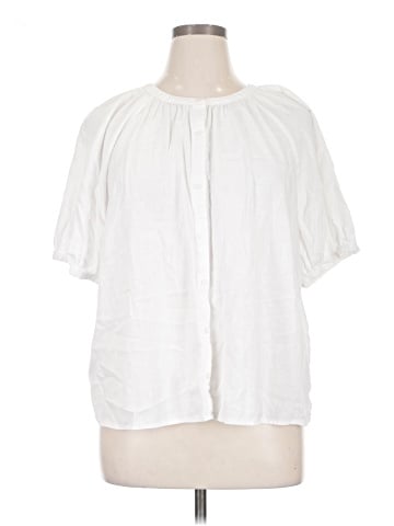 Caslon Short Sleeve Blouse (view 1)