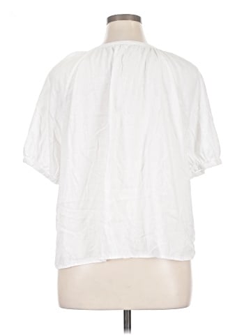 Caslon Short Sleeve Blouse (view 2)