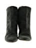 Via Spiga 100% Leather Gray Black Ankle Boots Size 8 1/2 - photo 2
