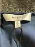 Milly Black Long Sleeve Silk Top Size 2 - photo 7