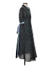 Suno 100% Silk Blue Casual Dress Size 4 - photo 4
