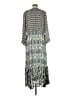 Chico's Print Green Casual Dress Size Med (1.5) - photo 2