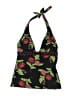 Coco Reef Print Black Swimsuit Top Size S - photo 1