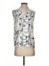 Unbranded Silver Sleeveless Blouse Size S - photo 1