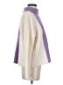Nordstrom Color Block Purple Wool Pullover Sweater Size S - photo 4