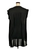 Avenue 100% Polyester Blue Black Sleeveless Blouse Size 18 - photo 2