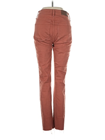 Madewell 9" High-Rise Skinny Jeans: Raw-Hem Garment-Dyed Edition (view 2)