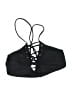 Xhilaration Solid Black Swimsuit Top Size XL - photo 2