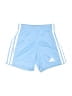 Adidas Solid Blue Athletic Shorts Size 5 - 6 - photo 1