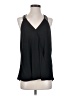 Tempted 100% Polyester Black Sleeveless Blouse Size 0 - photo 1