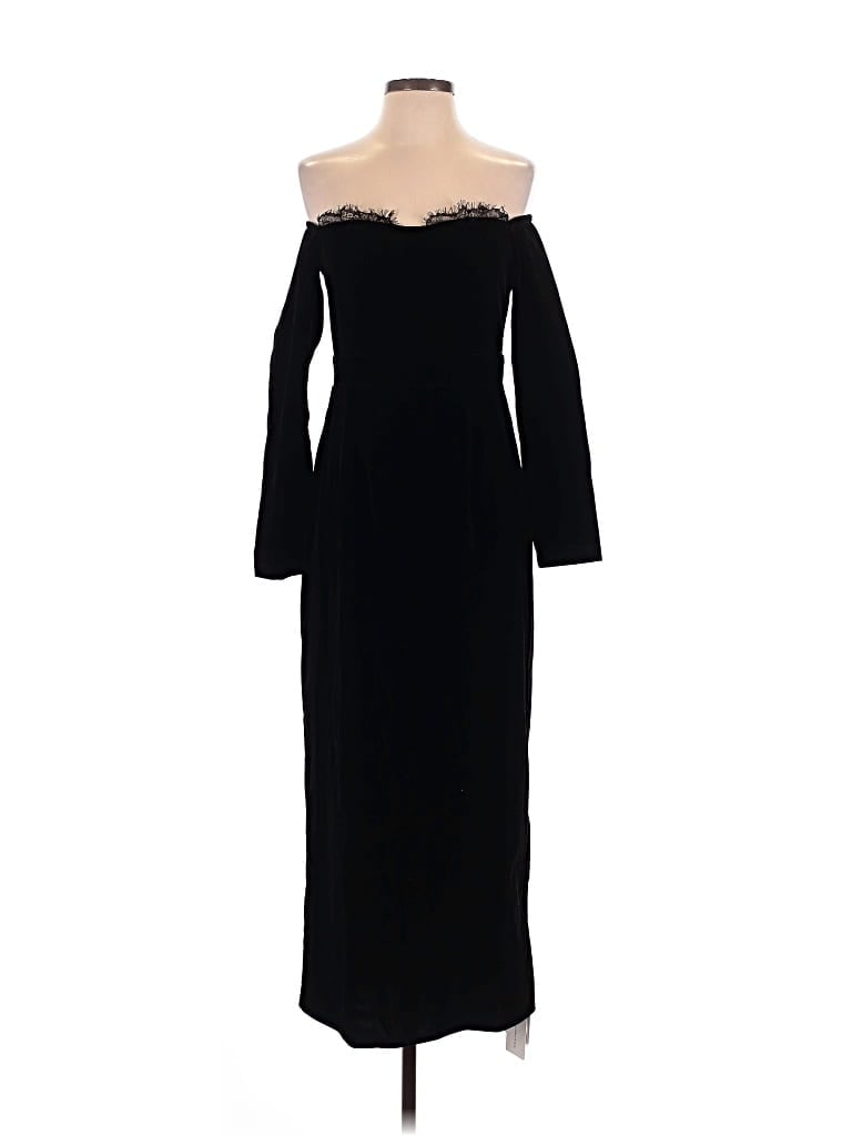 Commense Cocktail Dress In Black