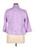 Cj Banks Polka Dots Purple Jacket Size 0X - photo 2