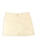 Lee 100% Cotton Solid Ivory Skort Size 10 - photo 1