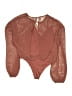 Wilfred Brown Pink Long Sleeve Blouse Size XS - photo 2