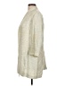 misook Ivory Silk Blazer Size L (estimated) - photo 5